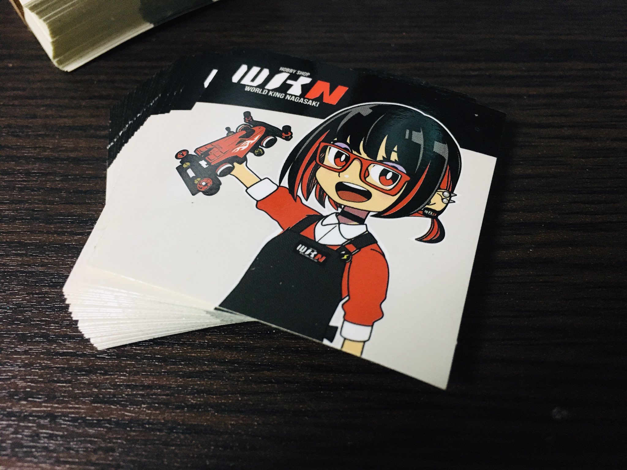 ワーキンちゃんステッカー