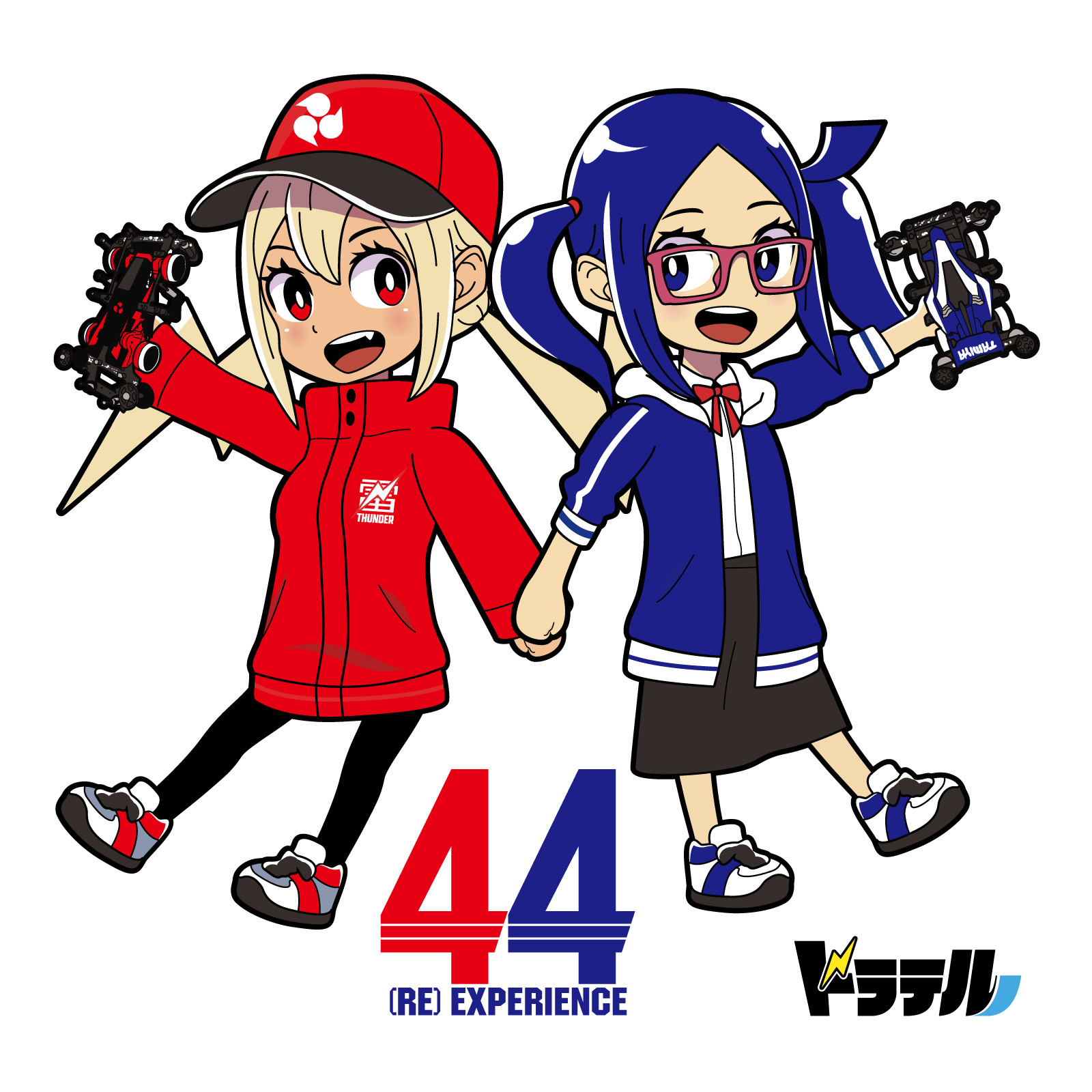 ドラテルコラボ44ステッカー